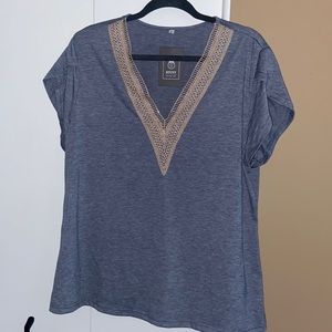 Cap sleeve summer top
